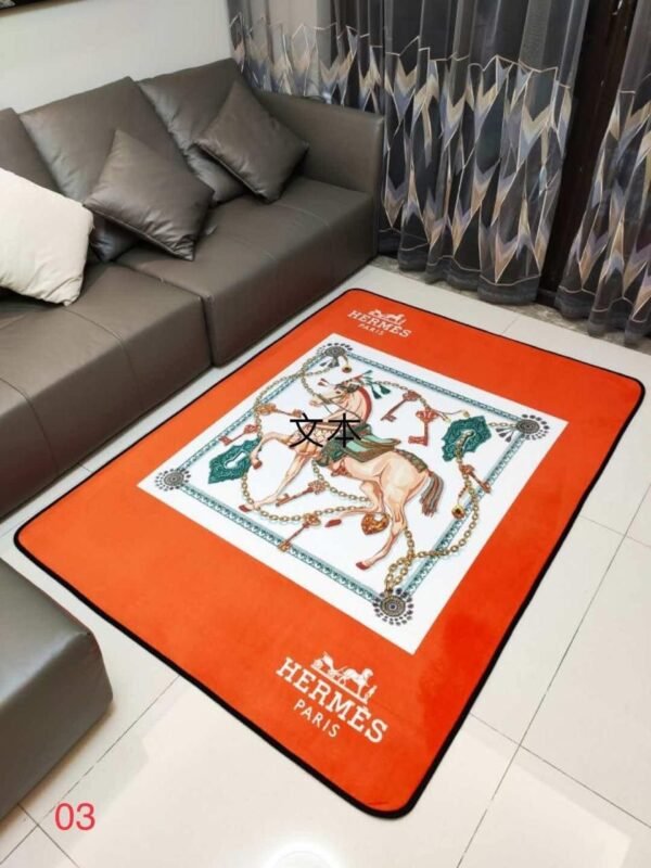 Custom Luxury Logo Design Carpet