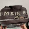 Balmain Paris Leather Backpack