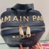 Balmain Paris Leather Backpack