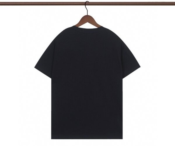 270g Double-Yarn MNCLER Wave Logo Tee – Black/White (S–XXL)