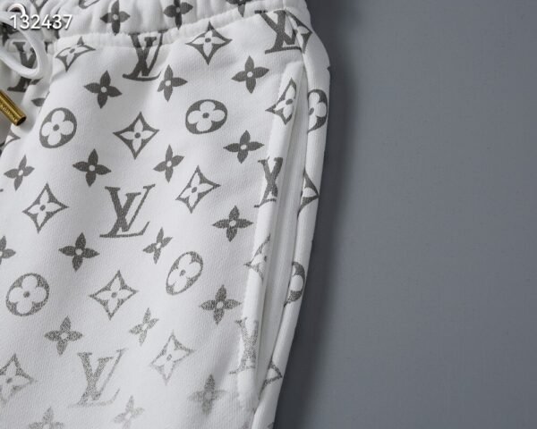 White Gradient Cotton Tracksuit