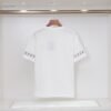 2025 SS Embroidered Logo Tee – 270g Double-Yarn Cotton, Black/White (S–XXL)