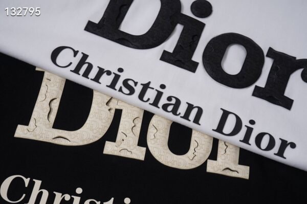 Di 2025 Summer Classic Logo Tee – Black/White S -XXL