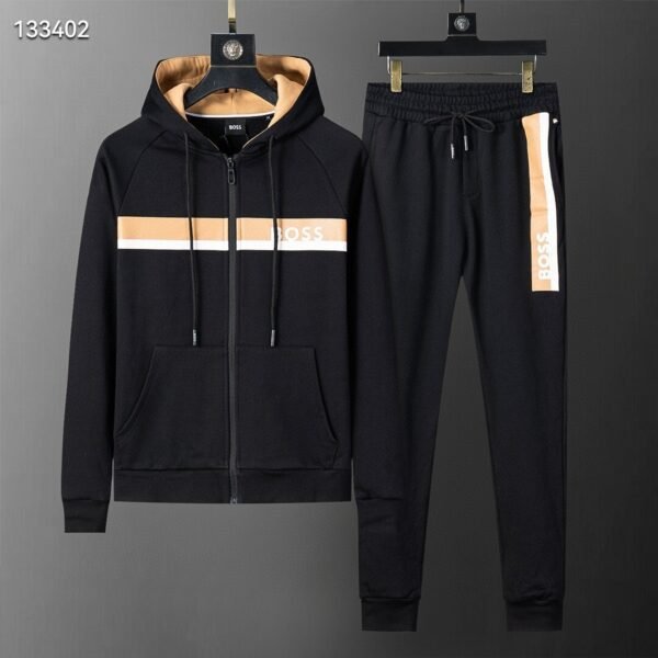 Autumn/Winter Hooded Sports Suit – Fashion Fit (M–3XL)
