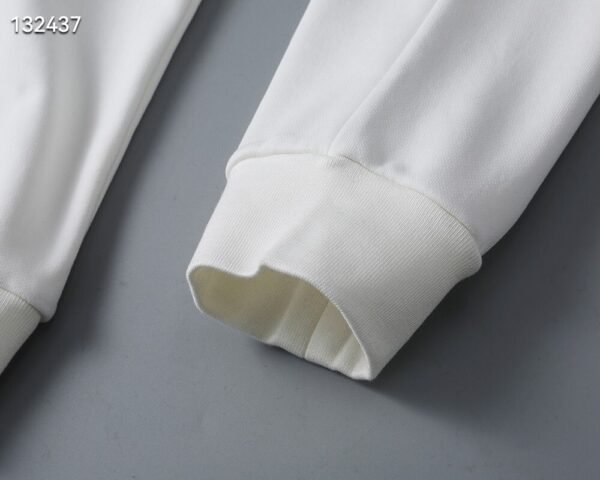 White Gradient Cotton Tracksuit