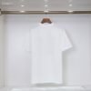 230g Double Yarn Embroidered Tee – Black/White (S–XXL)