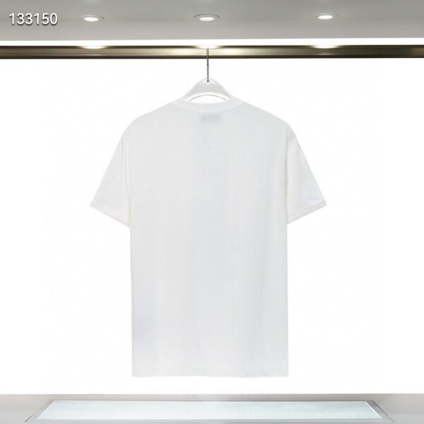 25SS Logo Print T-Shirt – 260g Cotton (S–2XL, Black/White)