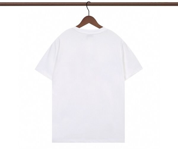 270g Double-Yarn MNCLER Wave Logo Tee – Black/White (S–XXL)