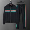 Black Ribbon Detail Tracksuit