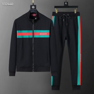 Black Ribbon Detail Tracksuit