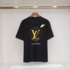 2025SS Fine Cotton Double Yarn Tee (270g) – Black/White, S–XXL