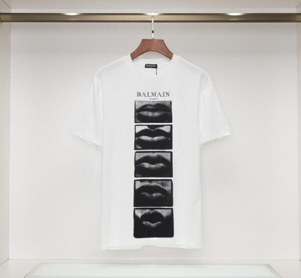 New Arrival 230g Double Yarn Short Sleeve Tee – Black & White, S-XXL