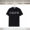 25SS Logo Print T-Shirt – 260g Cotton (S–2XL, Black/White)
