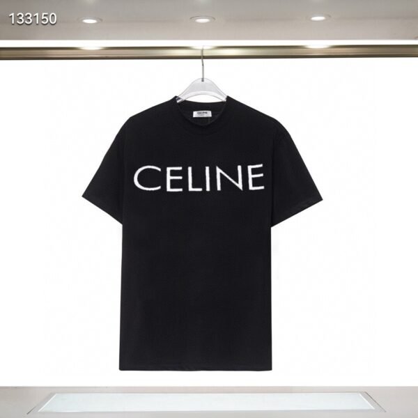 25SS Logo Print T-Shirt – 260g Cotton (S–2XL, Black/White)
