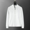 White Gradient Cotton Tracksuit