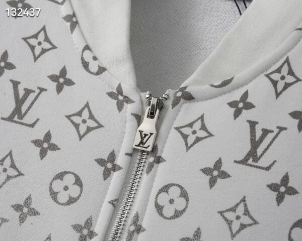 White Gradient Cotton Tracksuit