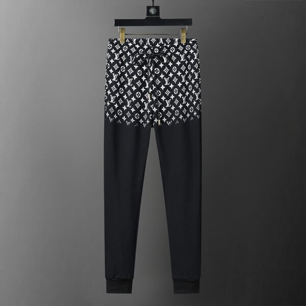 White Gradient Cotton Tracksuit