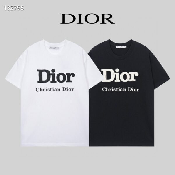 Di 2025 Summer Classic Logo Tee – Black/White S -XXL