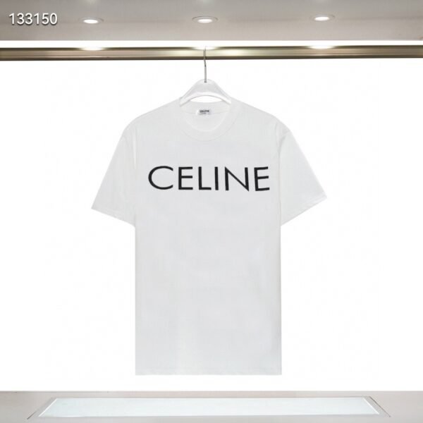 25SS Logo Print T-Shirt – 260g Cotton (S–2XL, Black/White)