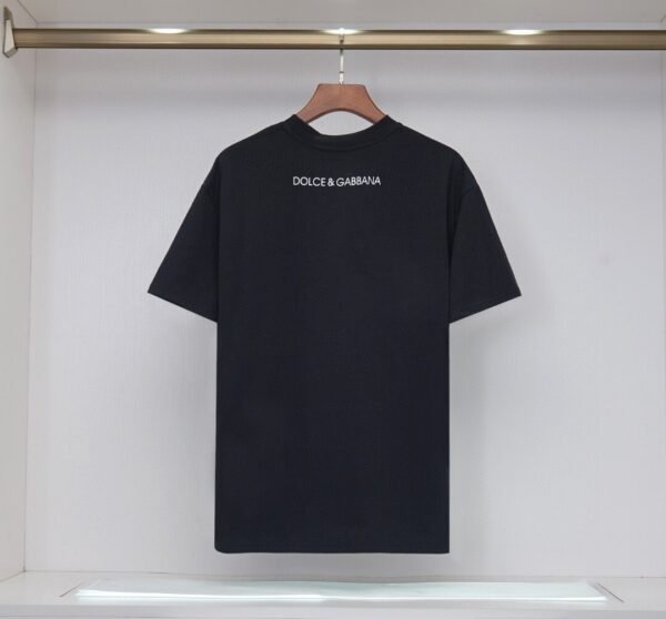 Pure Cotton DG Logo Tee – Front & Back Print (S–XXL)