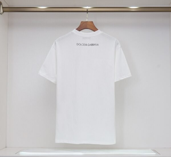 Pure Cotton DG Logo Tee – Front & Back Print (S–XXL)
