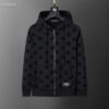 Autumn/Winter 350g Flocked Sports Suit – Black (M–3XL)