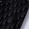 Autumn/Winter 350g Sports Sweatsuit – Flocked Print, Black (M–3XL)
