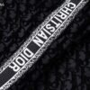 Autumn/Winter 350g Sports Sweatsuit – Flocked Print, Black (M–3XL)
