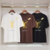 2025SS Fine Cotton Double Yarn Tee (270g) – Black/White, S–XXL