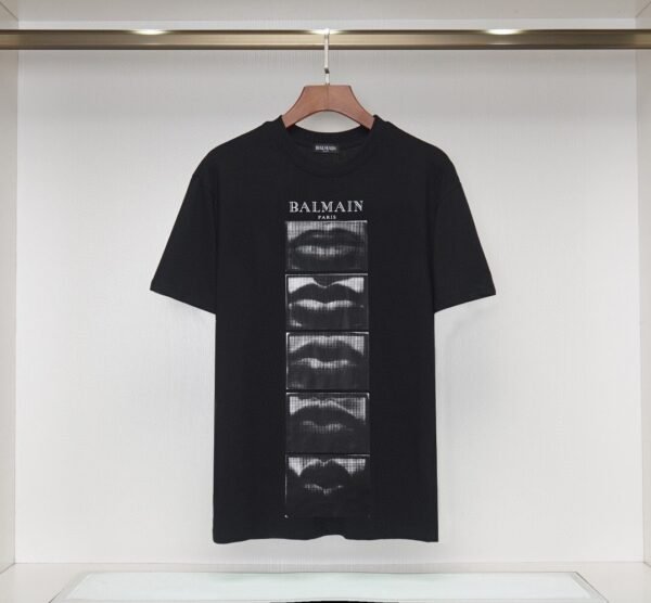 New Arrival 230g Double Yarn Short Sleeve Tee – Black & White, S-XXL