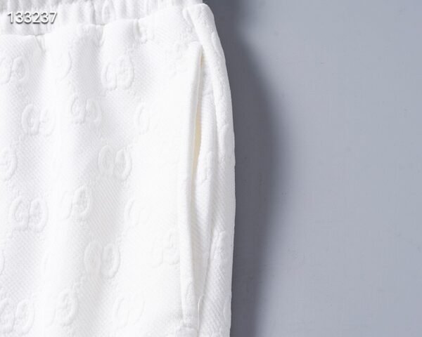 Autumn/Winter GG Jacquard Sports Suit – White (M–3XL)