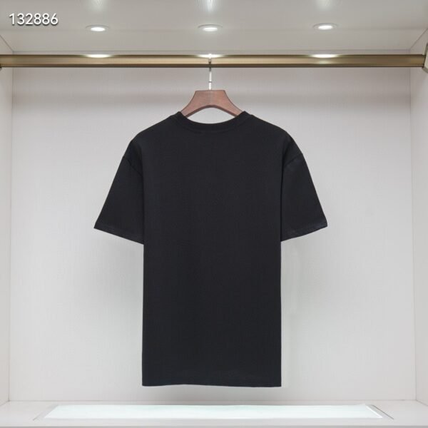 2025 Classic Logo Unisex Tee – Fine Cotton, Black/White/Red (S–XXL)