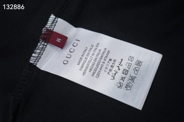 2025 Classic Logo Unisex Tee – Fine Cotton, Black/White/Red (S–XXL)