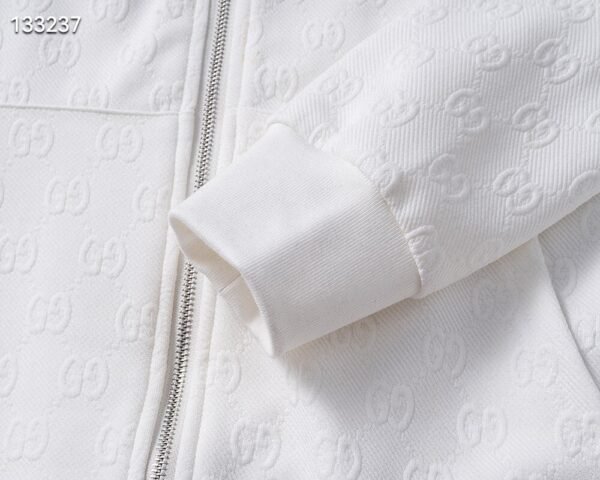 Autumn/Winter GG Jacquard Sports Suit – White (M–3XL)