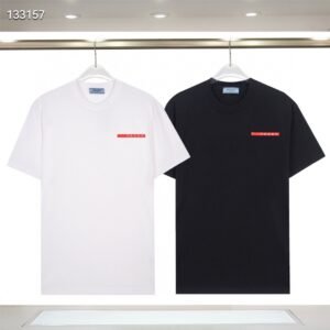 2025 Spring/Summer PDA Logo Tee – 260g Cotton, Black/White (S–2XL)