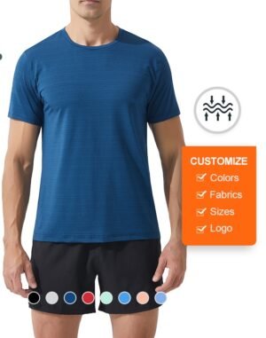 Men’s breathable quick-drying short sleeves