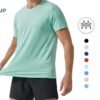 Men’s breathable quick-drying short sleeves