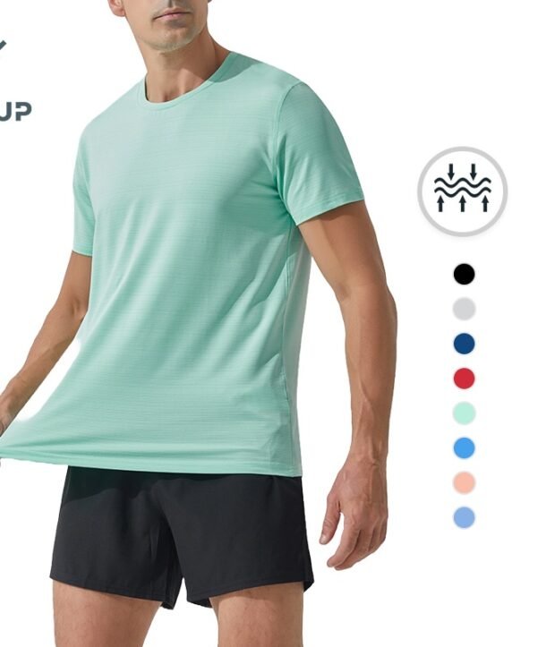 Men’s breathable quick-drying short sleeves