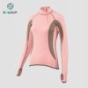 7-38 Ladies & Men's Power Stretch 1/3 zip jacket