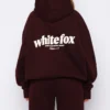 Relaxed Fit Hoodie Set – Burgundy